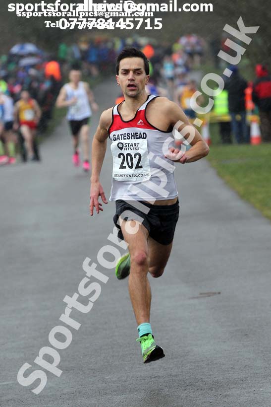 Senior mens NECAA Road Relays Champs., Hetton Lyons Oark, Hetton-le-Hole. Photo: David T. Hewitson/Sports for All Pics